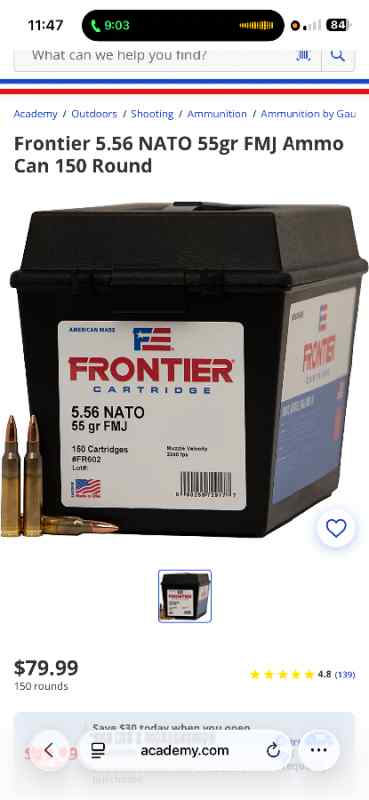 556 ammo