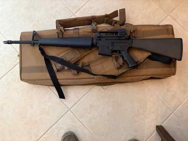  AR-15  20" 5.56 Combo Old and New School Set Up