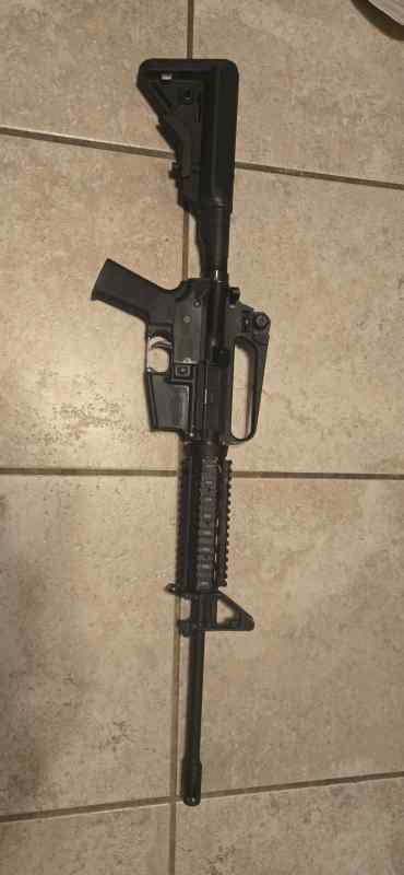 LE marked Colt Ar-15A2 W/ Knights Rail