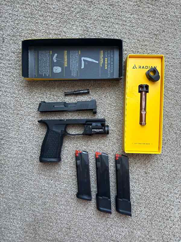 P365 Radian Ramjet Set up