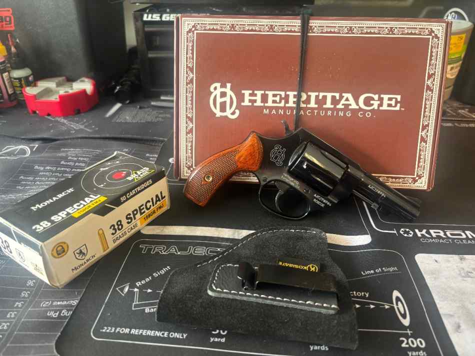 New Roscoe 38 special w/IWB &amp; ammo