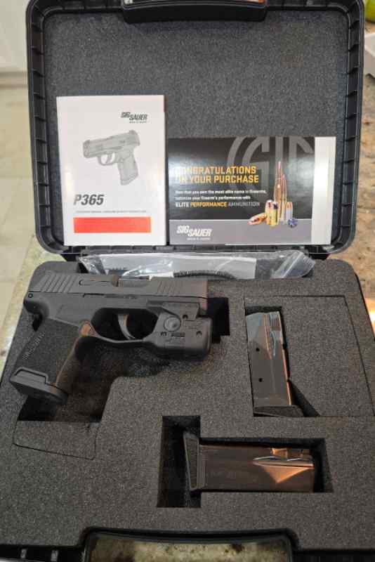 Sig P365 - TLR-6 light/laser