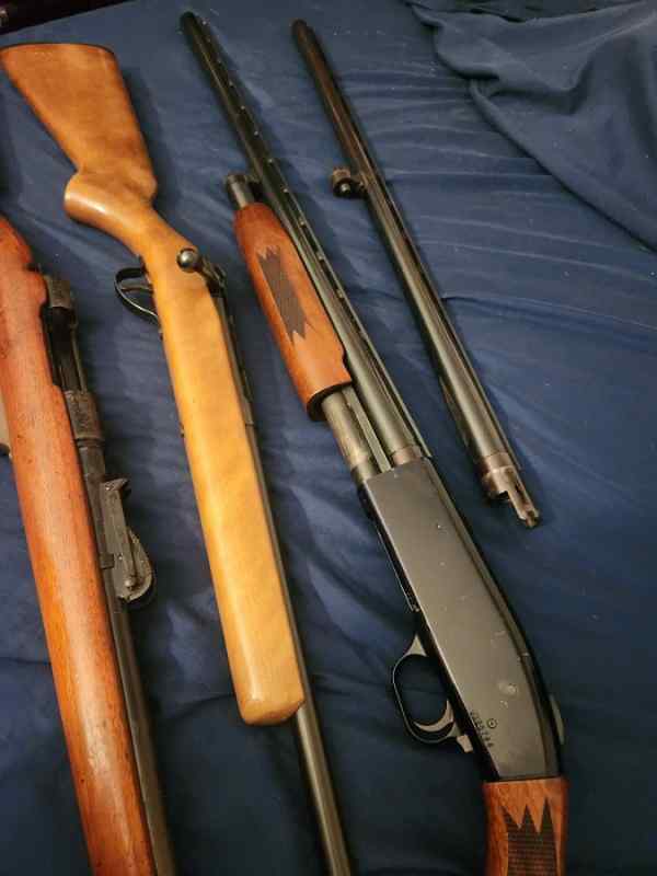 Mossberg 500 2 barrels 