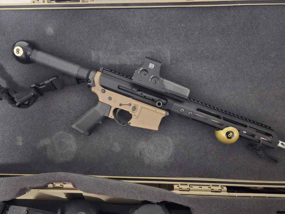 Custom Ar 15 pistol